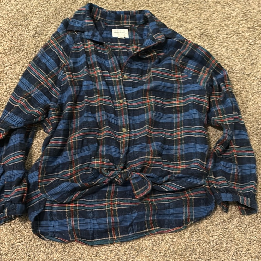 American Eagle Button Up Flannel